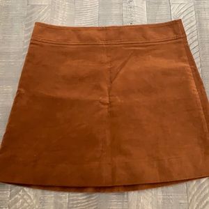J CREW!!! New Corduroy mini skirt
